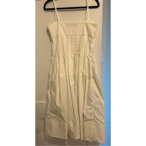 Proenza Schouler Sleeveless Corset Midi Dress